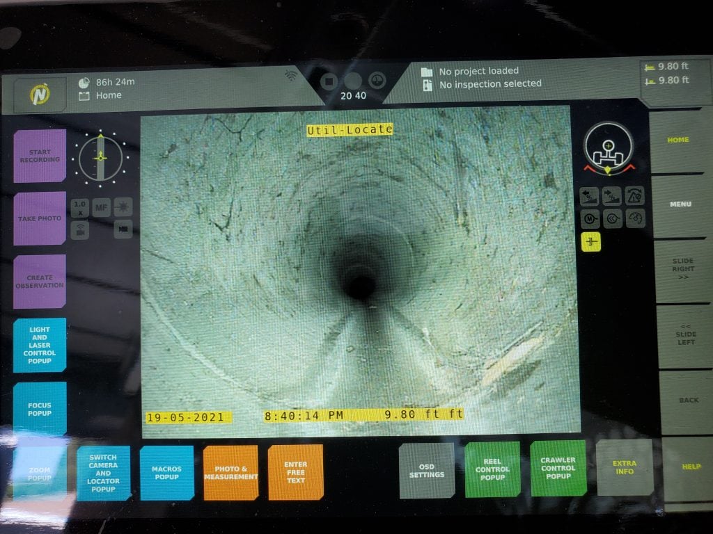 CCTV Pipe Inspection 8 Util Locate