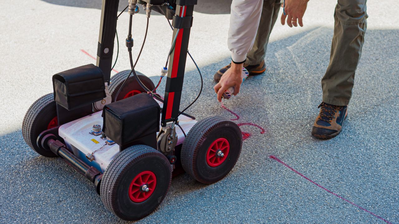 Ground-penetrating radar and X-ray scanning