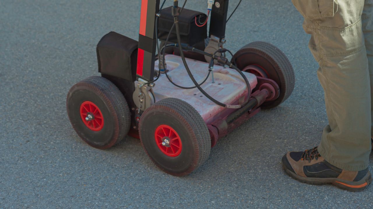 GPR scanning